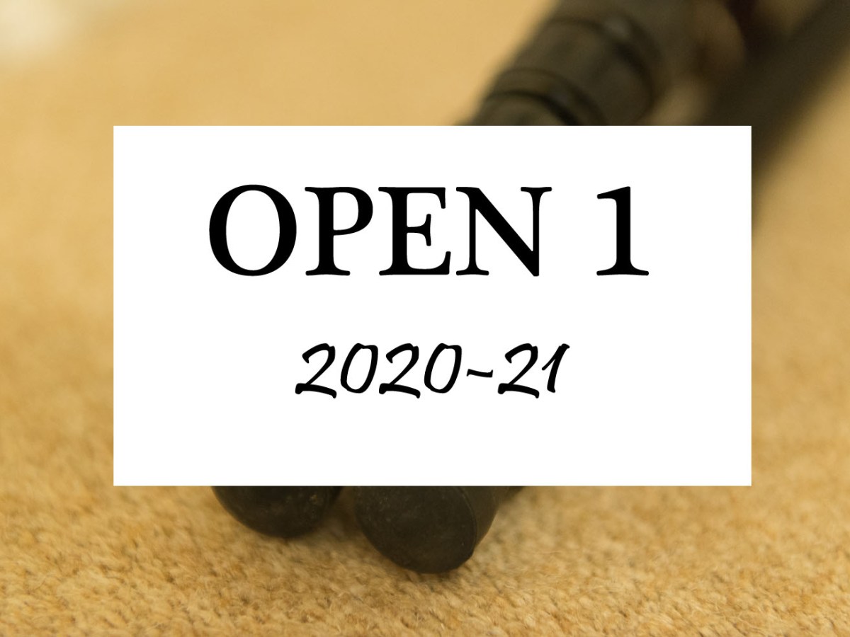 Open 1 Competition,&nbsp;2020-21