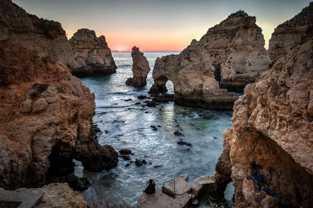 Algarve coastline by Ray Groome